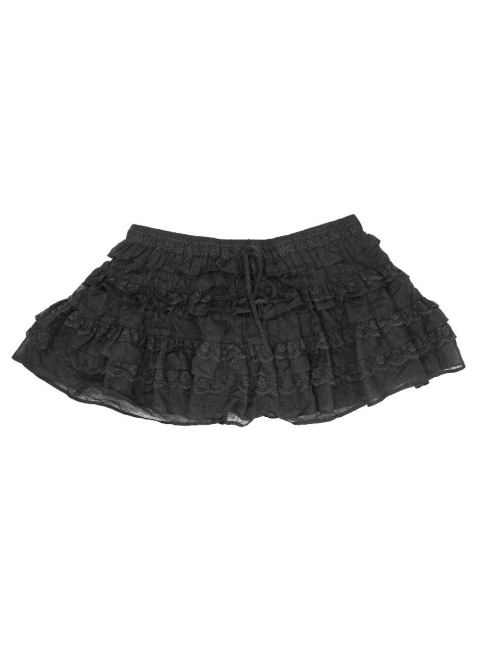 MAJORELLE Ashlen Mini Skirt in Black